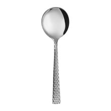 Diamonds Stainless Steel Soup Spoons (Set of 12)